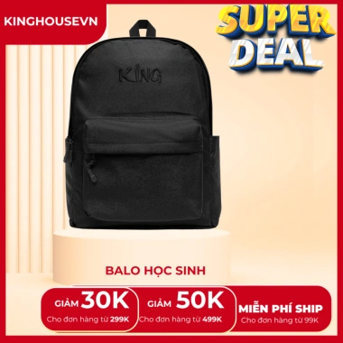 Cặp Da Chống Nước Balo Thiêu King Đen - Siêu Bền, Giá Ưu Đãi 171k (Giá Gốc 218.880)