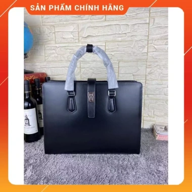 Cặp da công sở 6.860 đẳng cấp đựng Laptop - màu Đen/Nâu, giá chỉ 3.89 triệu