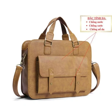 Cặp da công sở cao cấp đồ da nữ MoonLeather ZKC03 – Lịch lãm sang trọng, giảm giá 690.000đ, phong cách doanh nhân