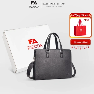 Cặp da công sở cao cấp Fadoda FCD312 – Thời trang sang trọng, giá chỉ 699.000đ