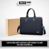 Cặp da công sở cao cấp Fsd.Wg da PU bền, túi laptop 14 inch, giá 898.000₫ 2