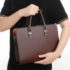 Cặp da công sở cao cấp Fsd.Wg da PU bền, túi laptop 14 inch, giá 898.000₫ 7