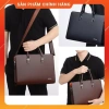 Cặp da công sở cao cấp Fsd.Wg - Da PU cực bền, chống nước, cỡ 14 inch, giá ưu đãi 1,090,000₫
