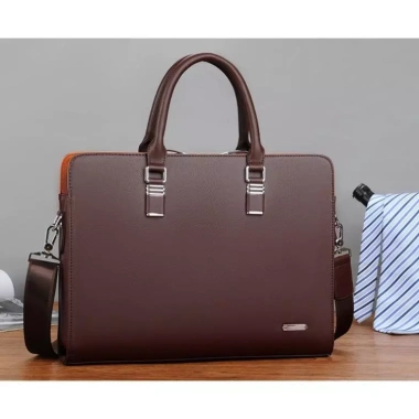 Cặp da công sở cao cấp Fsd.Wg - Da PU cực bền, chống nước, cỡ 14 inch, giá ưu đãi 1,090,000₫