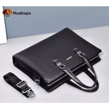 Cặp da công sở Cao Cấp Huabups 908 - Da cực bền, túi laptop 14 inch giá 1.29tr