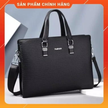 Cặp da công sở Cao Cấp Huabups 908 - Da cực bền, túi laptop 14 inch giá 1.29tr 10 Cặp da công sở Cao Cấp Huabups 908 - Da cực bền, túi laptop 14 inch giá 1.29tr 10