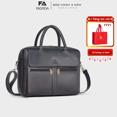 Cặp da công sở FADODA FCD306 Thanh lịch bền bì giảm 20% chỉ 499k