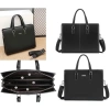 Cặp da công sở Gorchis 8.410 da PU bền, túi laptop 14 inch giá ưu đãi 687.5k