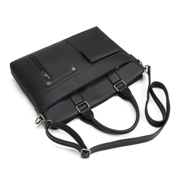 Cặp da công sở MoonLeather 15.6 inch - Thanh lịch, sang trọng, bảo vệ laptop 4