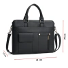 Cặp da công sở MoonLeather 15.6 inch - Thanh lịch, sang trọng, bảo vệ laptop 7