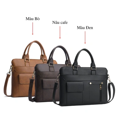 Cặp da công sở MoonLeather 15.6 inch - Thanh lịch, sang trọng, bảo vệ laptop 9