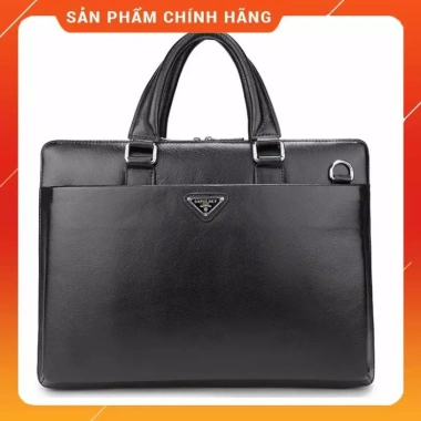 Cặp da công sở Sapolney da thật cao cấp, đựng laptop 14 inch chống thấm, vệ sinh dễ dàng - giá ưu đãi 2.09 triệu 7