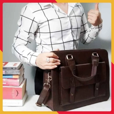 Cặp da công sở & túi laptop bảo hành trọn đời – Da thật, thiết kế sang trọng, 1.576.000 VND