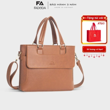 Cặp da công sở unisex Fadoda FCD304 - Thiết kế thời trang, bền bì, giảm giá 379k
