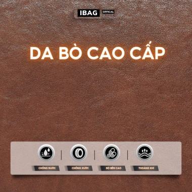 Cặp da công sở William PoLo da bò cao cấp, chống thấm nước, đựng laptop 14 inch - 1,768,000₫