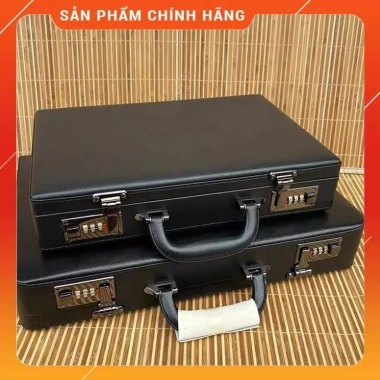 Cặp Da Doanh Nhân Khóa Số Kép 629 - Bảo mật cao, Sang trọng, Giá 1.890.000đ