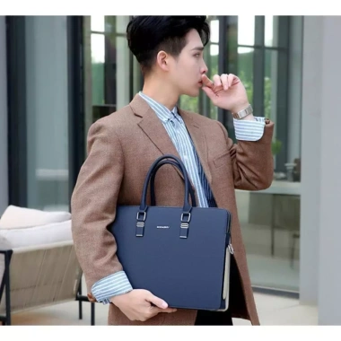 Cặp da giáo viên cao cấp KQDAISHU – Da công sở, văn phòng, túi laptop sang trọng, giảm giá 22%