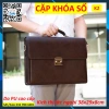 Cặp da K1 khóa số - Túi đựng laptop công sở nam, cặp cán bộ, bảo mật tài liệu, giá ưu đãi 410.970đ 10
