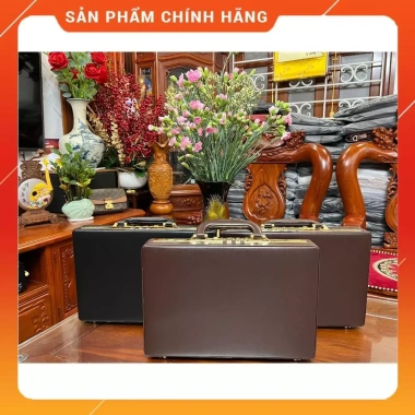 Cặp Da Khóa Số Doanh Nhân 7.731 - Da Thật Sang Trọng, An Toàn, Giá Giảm 20%