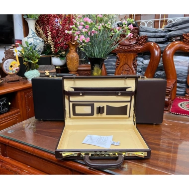 Cặp Da Khóa Số Doanh Nhân 7.731 - Da Thật Sang Trọng, An Toàn, Giá Giảm 20%