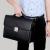 Cặp da nam công sở cao cấp cho giám đốc, luật sư Đựng laptop 14 inch, tài liệu A4, chống nước, chỉ 980k 6
