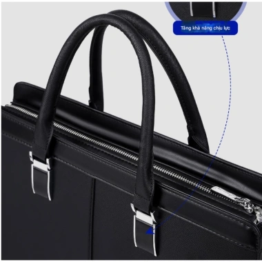 Cặp da nam công sở, đựng tài liệu + laptop 15 inch - Bảo vệ, giá 522.500 VND