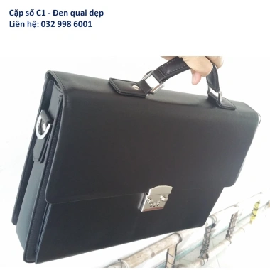 Cặp da nam khóa số F1 16 inch - Thiết kế sang trọng, bảo mật cao, giảm giá 18%