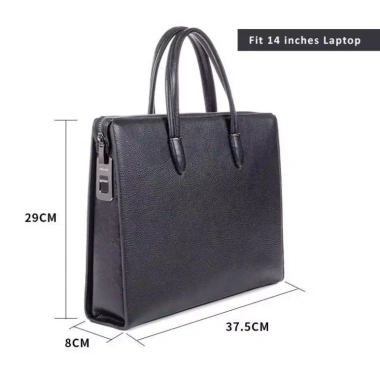 Cặp da nam khóa vân tay chống trộm – Túi xách da thật giảm 22% còn 4.890.000₫ 5