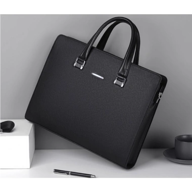 Cặp da nam SAQIDAISHU công sở, đựng tài liệu A4 & laptop, giảm giá 20% - 570.000₫