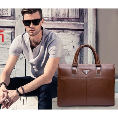 Cặp Da Thật Cao Cấp SAPOLNEY Siêu Bền Nhiều Ngăn Đựng Tài Liệu Giá 1.612.500₫