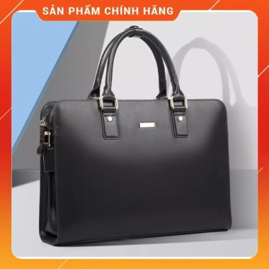 Cặp Da Thật Redpis 1.101 Đen & Nâu - Da Cao Cấp, Thiết Kế Sang Trọng, Giảm Giá 10