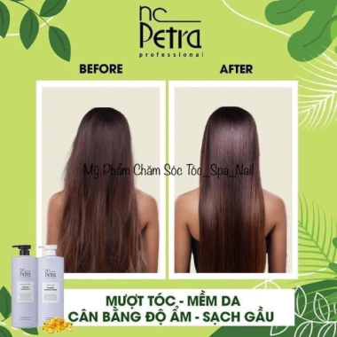 Cặp Dầu Gội Xả Dưỡng Tóc Petra Tender 1.500ml - Phục Hồi Tóc Hư Tổn, Chống Khô Xơ, Giá 625.000đ 3