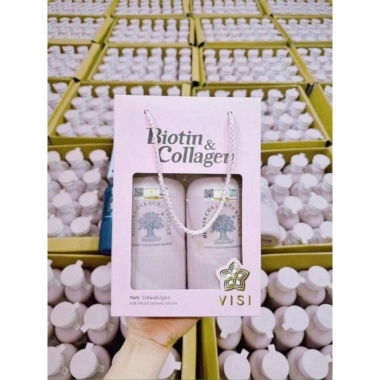 Cặp Dầu Gội Xả Hương Nước Hoa Biotin Collagen Essence Hồng - Phục Hồi Mềm Mượt Tóc, Giảm Giá 175k 8