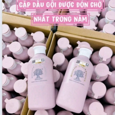Cặp Dầu Gội Xả Hương Nước Hoa Biotin Collagen Essence Hồng - Phục Hồi Mềm Mượt Tóc, Giảm Giá 175k 9