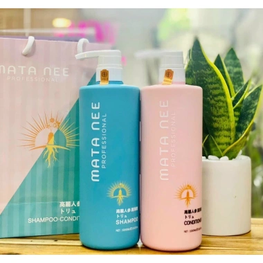 Cặp Dầu Gội Xả Mata Nee ALYA - Mượt, Ngừa Gàu, Ngăn Rụng Tóc - khô xơ - 170k