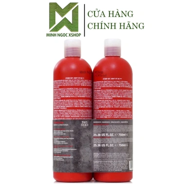 Cặp Dầu Gội Xả Tigi Bed Head Resurrection Supper Repair 750ml - Siêu Phục Hồi, Giá 275k