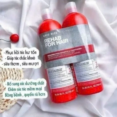 Cặp Dầu Gội Xả Tigi Bed Head Resurrection Supper Repair 750ml - Siêu Phục Hồi, Giá 275k