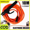 Cáp dây hàn 300A 10m (300cm-10M) - Dụng cụ hàn, giá đỡ điện cực, máy hàn sắt đồng, kẹp đất VN - 144.760₫ 3