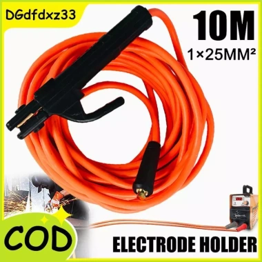 Cáp dây hàn 300A 10m (300cm-10M) - Dụng cụ hàn, giá đỡ điện cực, máy hàn sắt đồng, kẹp đất VN - 144.760₫ 3