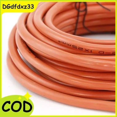 Cáp dây hàn 300A 10m (300cm-10M) - Dụng cụ hàn, giá đỡ điện cực, máy hàn sắt đồng, kẹp đất VN - 144.760₫ 4