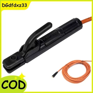 Cáp dây hàn 300A 10m (300cm-10M) - Dụng cụ hàn, giá đỡ điện cực, máy hàn sắt đồng, kẹp đất VN - 144.760₫ 9