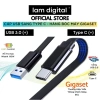 Cáp Dẹp USB 3.0 Sang Type C 60W Sạc Nhanh - Hàng Bóc Gigaset, Bảo Hành 1 Năm, Giá Chỉ 112.000 VND