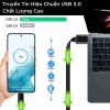 Cáp Dẹp USB 3.0 Sang Type C 60W Sạc Nhanh - Hàng Bóc Gigaset, Bảo Hành 1 Năm, Giá Chỉ 112.000 VND 2