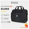 Cặp Đi Làm Công Sở Kim Long KL003 Đen - Quai Vai, Chống Nước, Đựng Laptop 15.6 inch