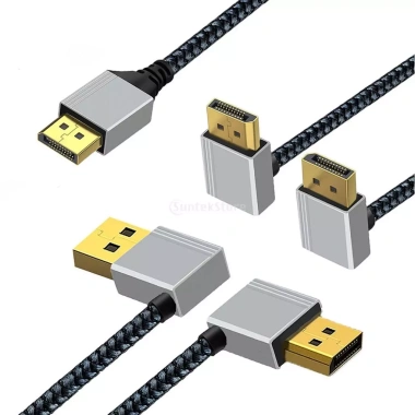 Cáp DisplayPort DP1.2 100cm Chống Nhiễu 4K Kết Nối Laptop, PC, TV - Giá 144,100₫