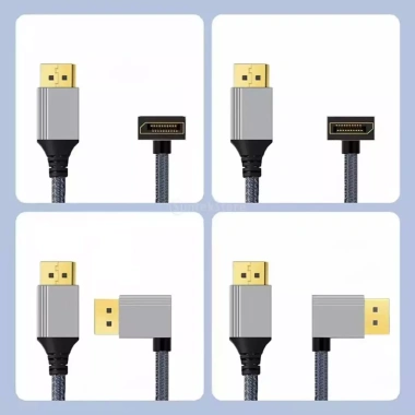 Cáp DisplayPort DP1.2 100cm Chống Nhiễu 4K Kết Nối Laptop, PC, TV - Giá 144,100₫
