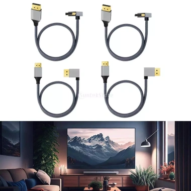 Cáp DisplayPort DP1.2 100cm Chống Nhiễu 4K Kết Nối Laptop, PC, TV - Giá 144,100₫