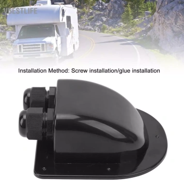 Cáp Đôi Aramox Năng Lượng Mặt Trời 6mm/8mm IP68, cổng kết nối cho RV & Du Thuyền - Đen 5