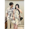 Cặp đôi phong cách Pháp Niche Ink - Đầm 2 mảnh dây, váy không tay, top nhẹ nhàng, giảm còn 628.137 VND