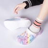 Cặp Đôi Size Lớn Cá Tính In Xăng Đan Giày Biển Mềm Mại Thoáng Khí 35-48 2
